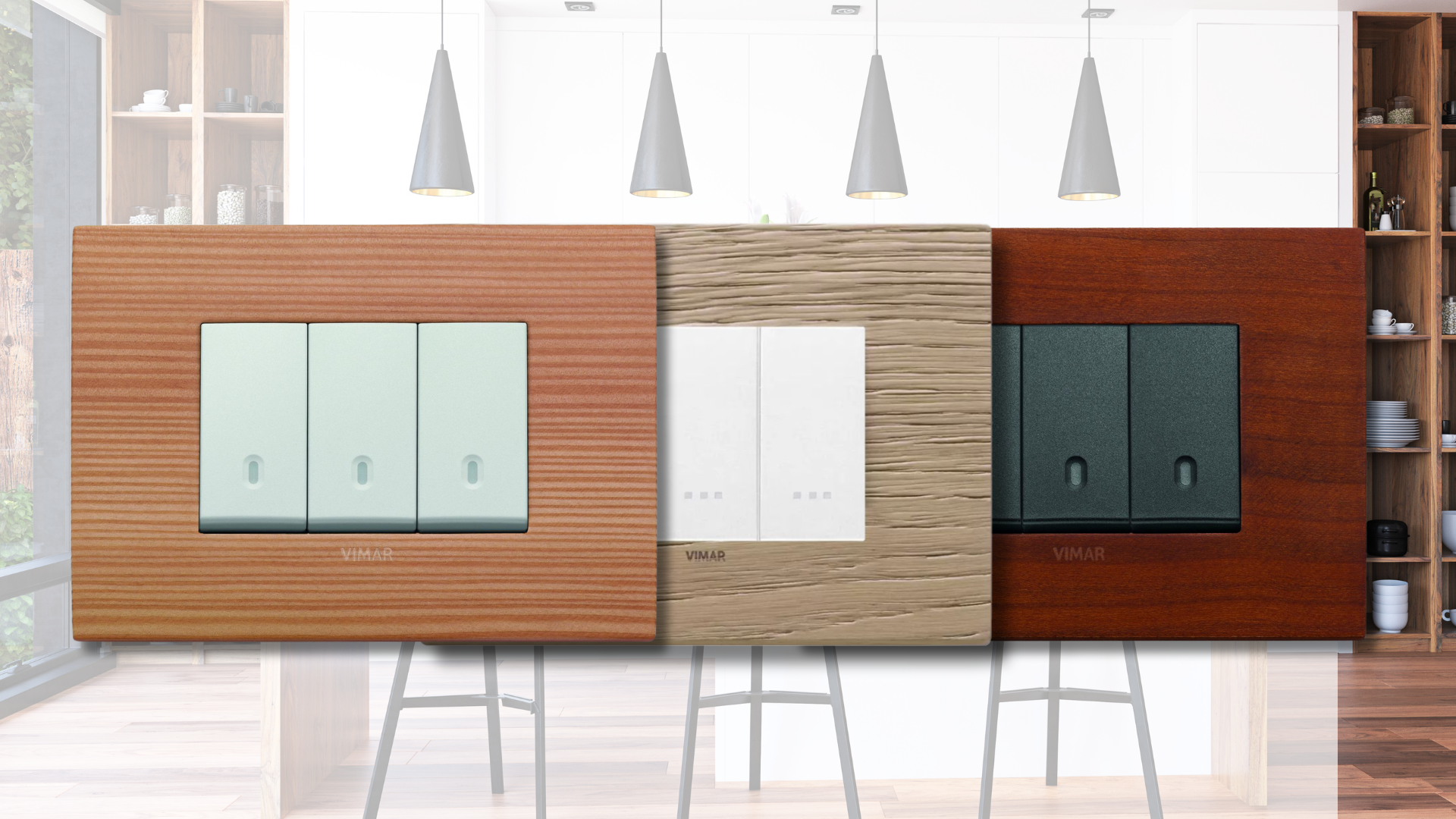 Wood Styling for Modern Light Switches
