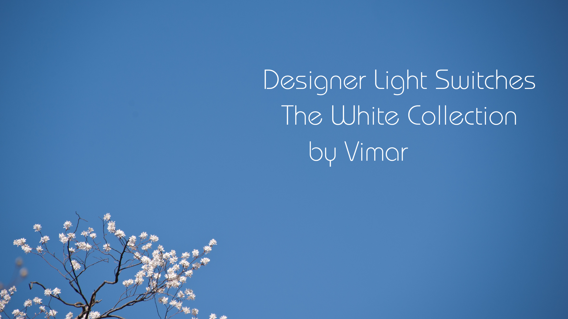 White Collection Light Switches