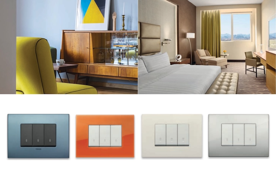 Vimar Arké technopolymer light switches - affordable luxury