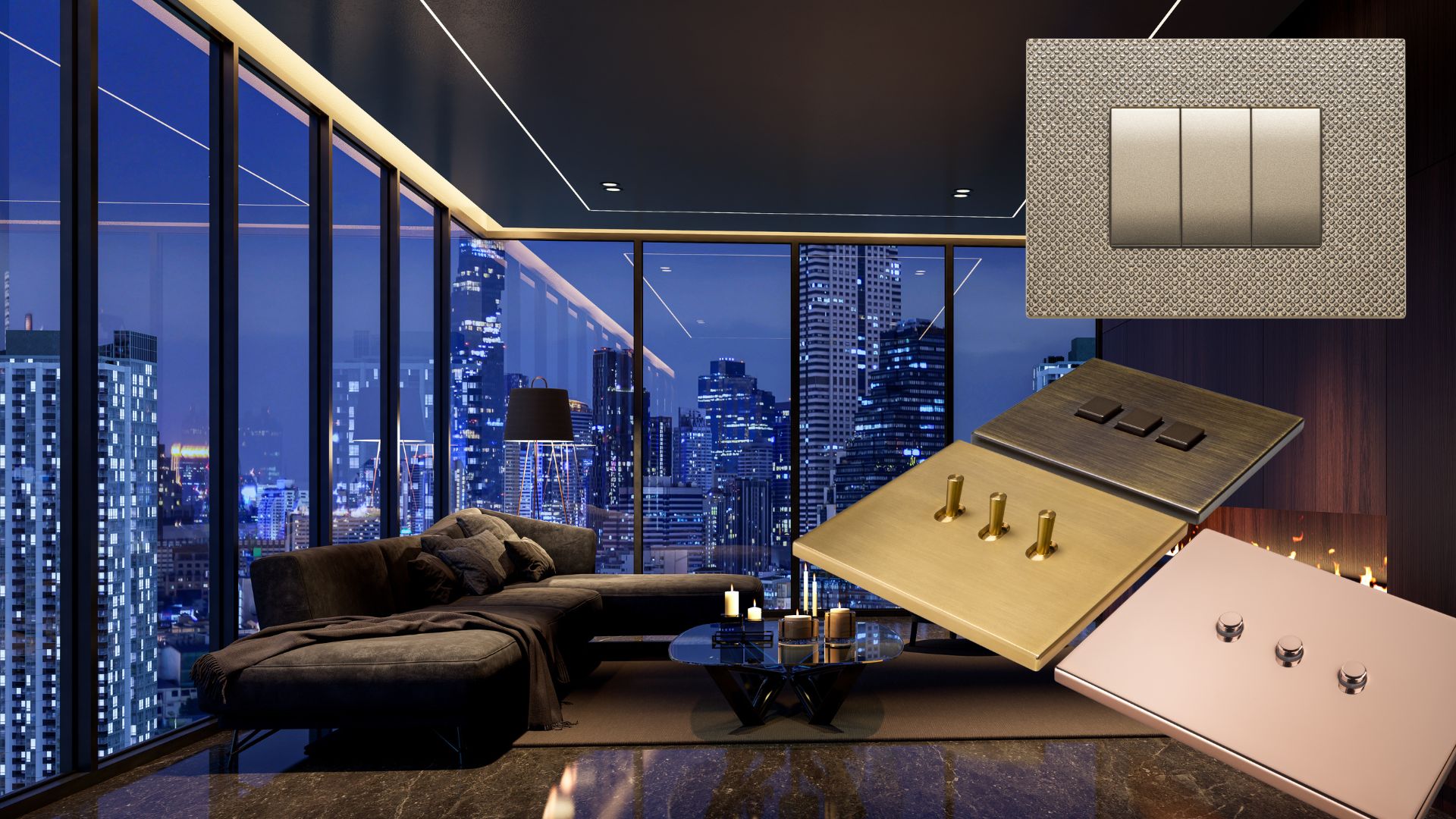 Vimar Eikon Exé Designer Light Switches