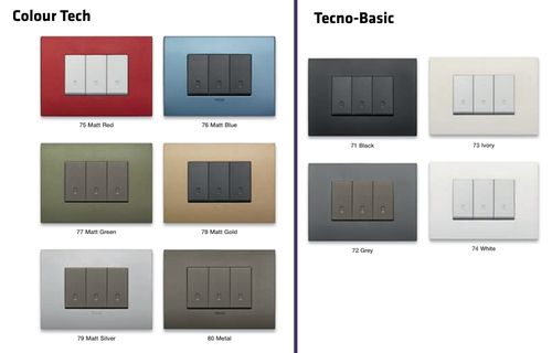 Vimar Arké Classic Colour Tech and Tecno-Basic