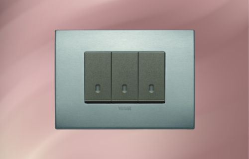 Vimar Arké Lava Metal Light Switch
