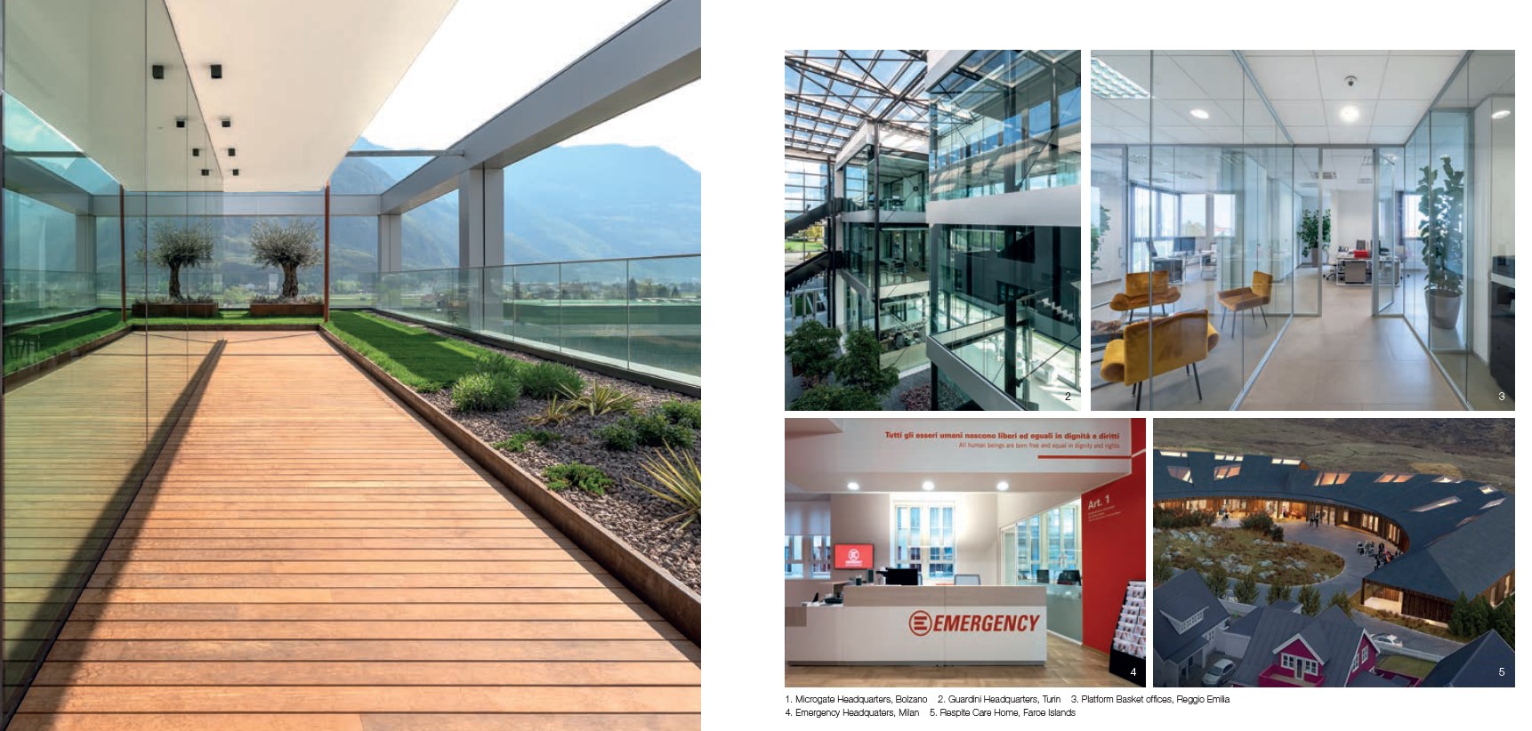 Offices with Vimar Light Switch Installations