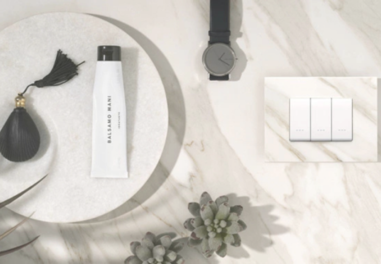 Stone Finish Light Switches: Natural Elegance with Vimar’s Eikon Exe