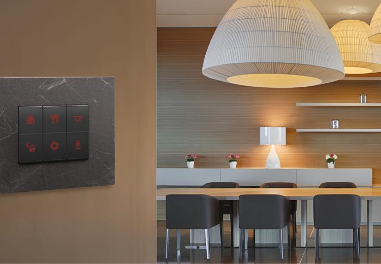 Smart Home Automation Systems Behind Designer Faceplates