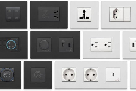 Functional Art – Vimar Eikon Exe Light Switches are beautifully designed to function and create harmony of any envrionment